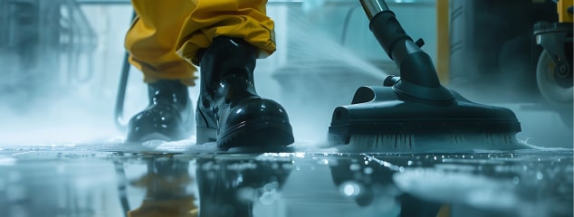 Deep cleaning utility bucket